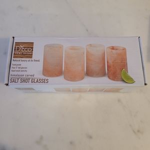 Set of 4 Himalayan Salt Shot Glasses